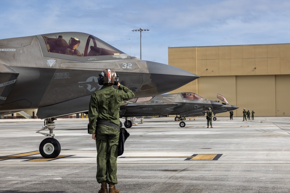 VMFA-242 continues flight operations in Guam