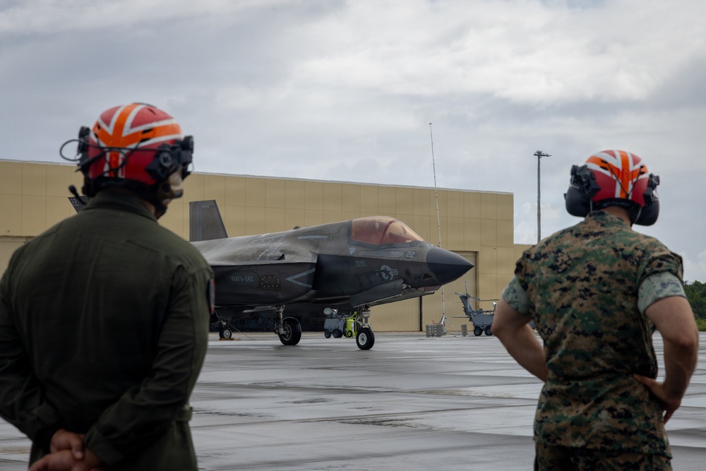 VMFA-242 continues flight operations in Guam