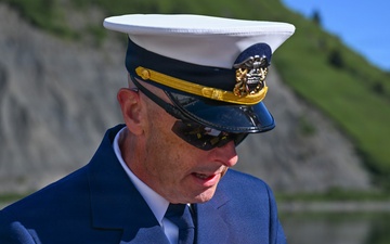 Coast Guard Cutter Cypress holds change of command ceremony