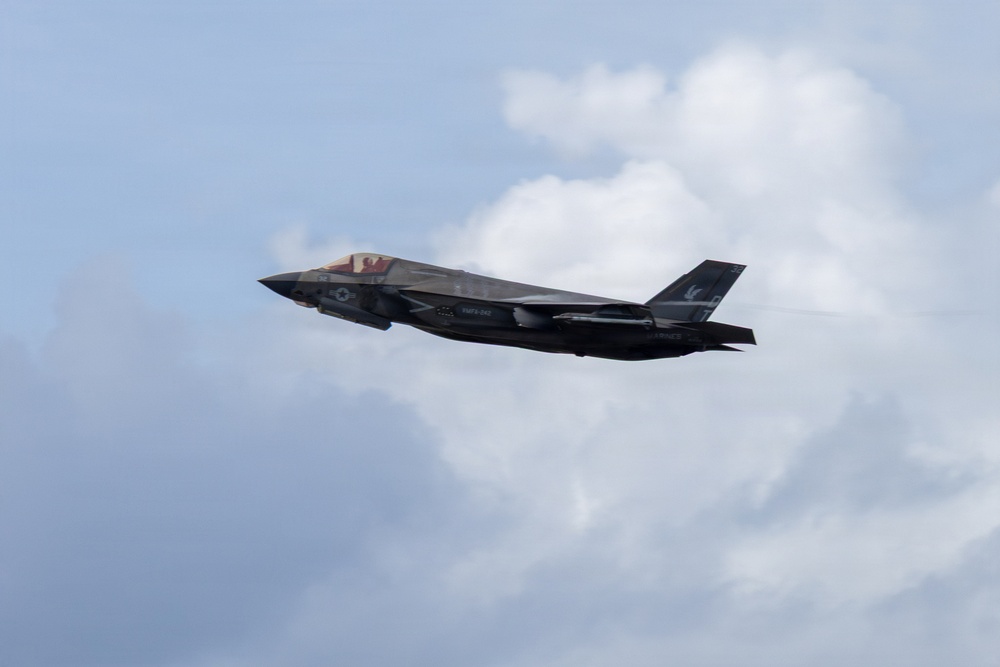 VMFA-242 continues flight operations in Guam