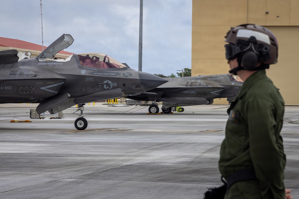 VMFA-242 continues flight operations in Guam