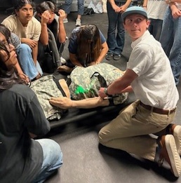 Camp Parks, RTS MED, Hosts Dublin High Students for Hands-On Look at Army Medical Careers