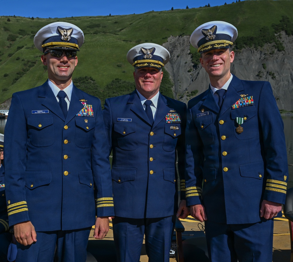 Coast Guard Cutter Cypress holds change of command ceremony