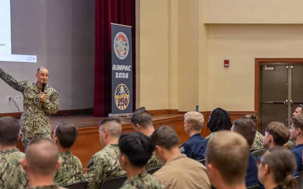 Service members attend RIMPAC meteorology, oceanography workshop