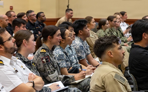 Service members attend RIMPAC meteorology, oceanography workshop
