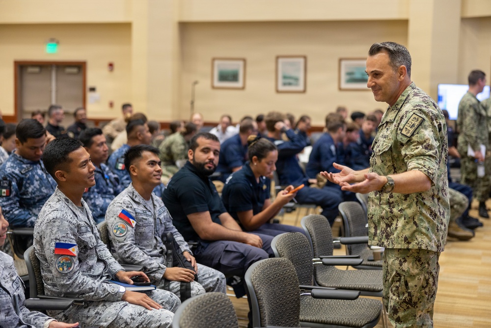 Service members attend RIMPAC meteorology, oceanography workshop