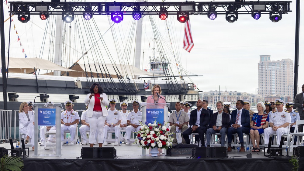 Fleet Week Baltimore Welcome Ceremony