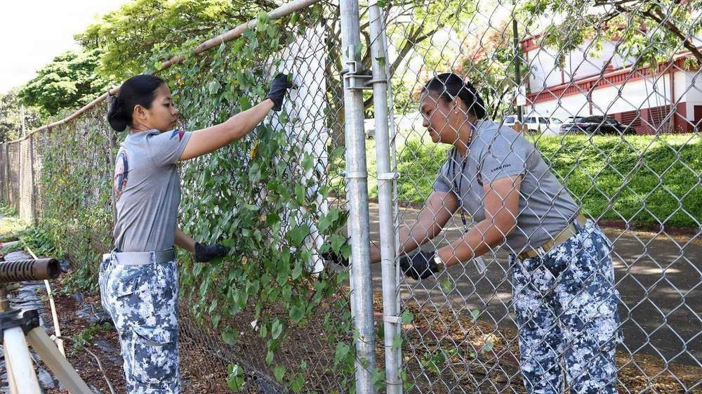 Philippine Coast Guard and Navy personnel join Civic Outreach Program in Pearl City, Hawaii