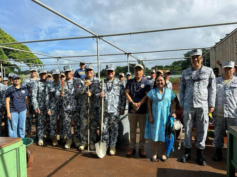 Philippine Coast Guard and Navy personnel join Civic Outreach Program in Pearl City, Hawaii