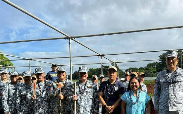 Philippine Coast Guard and Navy personnel join Civic Outreach Program in Pearl City, Hawaii