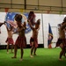 Service members attend reception onboard Philippine Coast Guard Ship BRP Gabriele Siland during RIMPAC