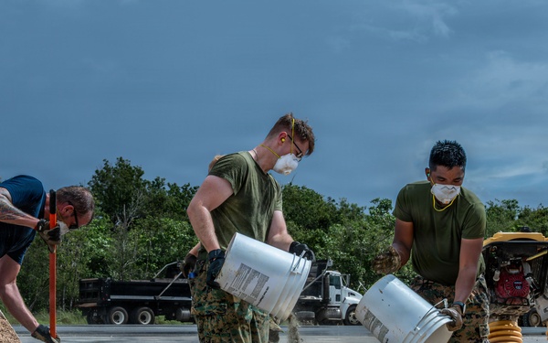 CAF, US Joint Forces conduct airfield damage repair for VS26