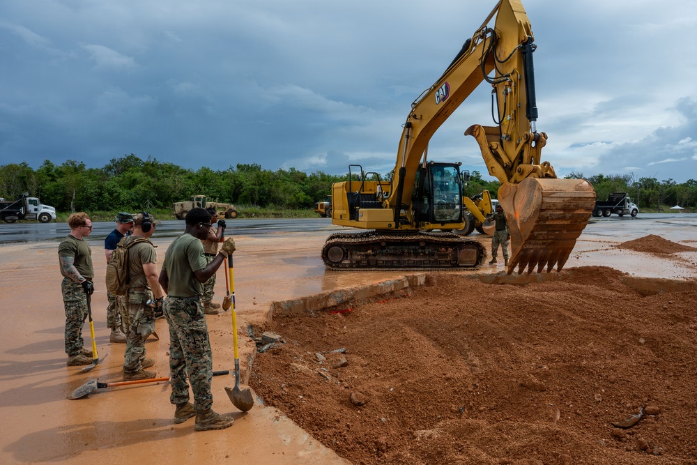 CAF, US Joint Forces conduct airfield damage repair for VS26