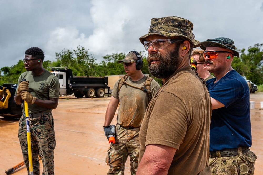 CAF, US Joint Forces conduct airfield damage repair for VS26