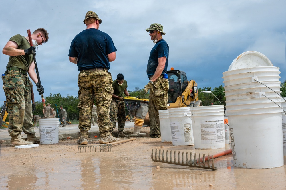 CAF, US Joint Forces conduct airfield damage repair for VS26