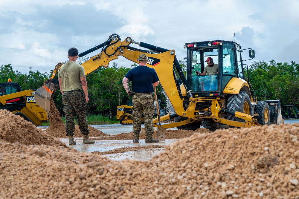 CAF, US Joint Forces conduct airfield damage repair for VS26