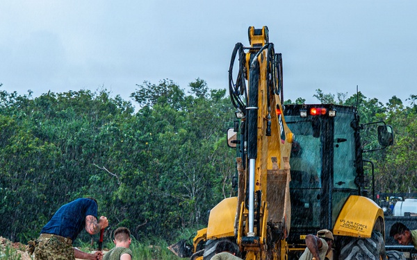 CAF, US Joint Forces conduct airfield damage repair for VS26