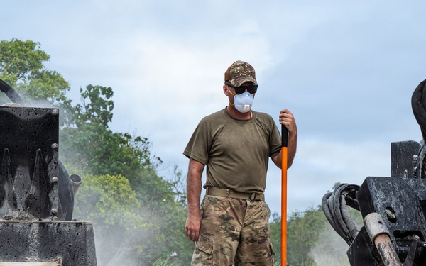 CAF, US Joint Forces conduct airfield damage repair for VS26