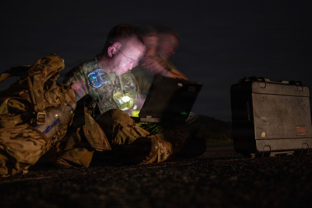 1-228th Aviation Regiment and 612th Air Base Squadron, arrive in Panama City, Panama, in preparation to render aid to Venezuela