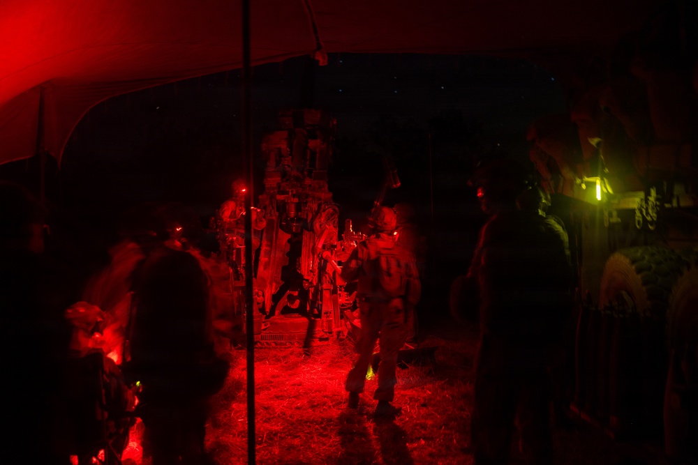 Exercise Predator’s Walk 26: US Marines and Australian Defence Force conduct combined artillery fire missions