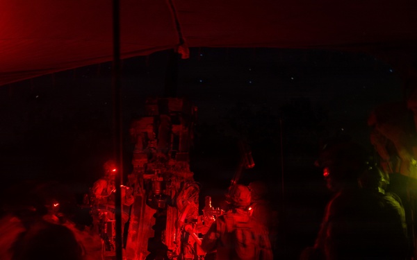 Exercise Predator’s Walk 26: US Marines and Australian Defence Force conduct combined artillery fire missions