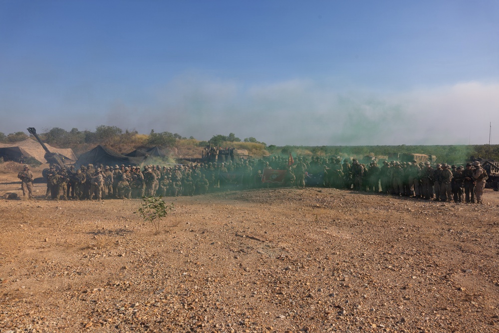 Exercise Predator’s Walk 26: US Marines and Australian Defence Force conduct combined artillery fire missions