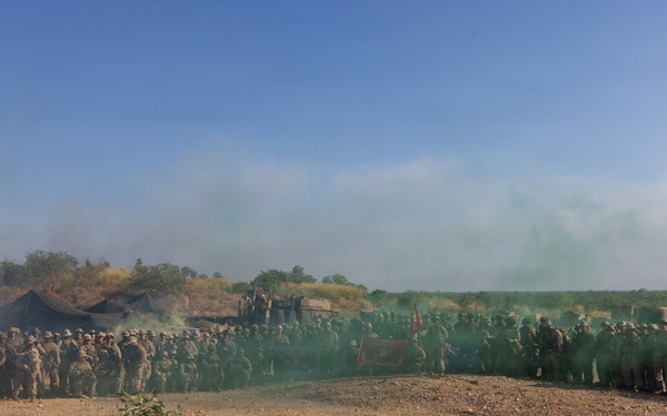 Exercise Predator’s Walk 26: US Marines and Australian Defence Force conduct combined artillery fire missions