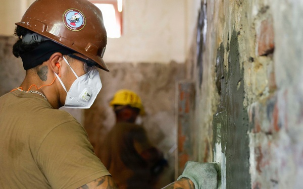 Pacific Partnership 2026 Engineering Team Conduct Renovations at Le Ninh Medical Center in Quang Tri, Vietnam