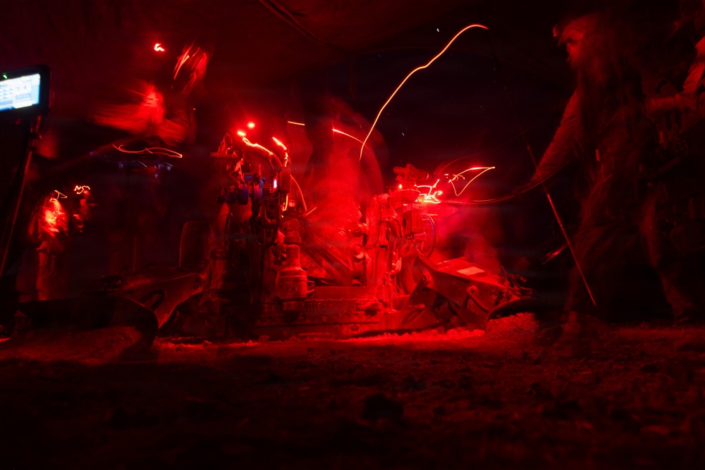 Exercise Predator’s Walk 26: US Marines and Australian Defence Force conduct combined artillery fire missions