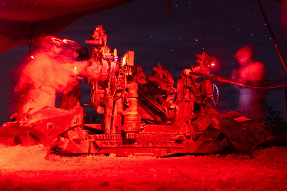 Exercise Predator’s Walk 26: US Marines and Australian Defence Force conduct combined artillery fire missions