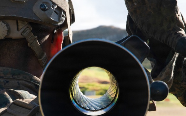 U.S. Marines conduct MAAWS live-fire range