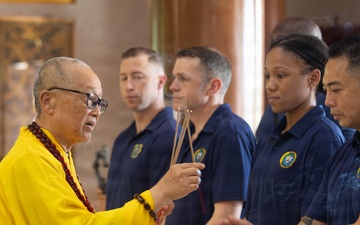Pacific Partnership 2026 visits Chùa Đại Giác Buddhist temple in Quang Tri, Vietnam