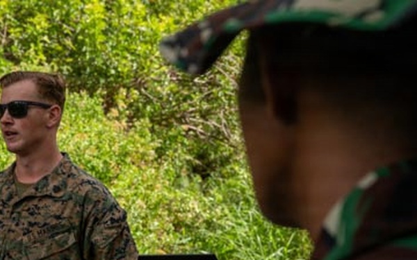 U.S. Marines demonstrate weapon systems fundamentals