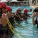 Royal Tongan Marines Conduct Shallow Underwater Egress Training