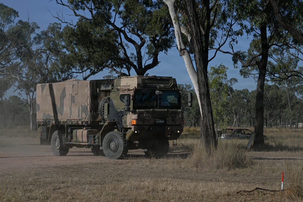Southern Jackaroo 26: Australian Army Truck Delivers Supplies