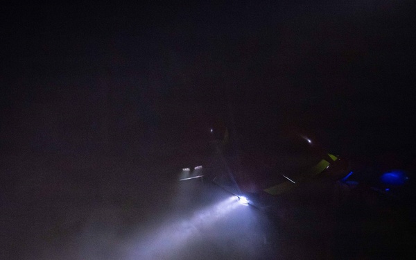 USS Gridley Conducts Flying Squad Drill