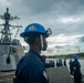 USS Gridley Pulls Into Mayport, Florida