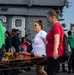 USS Nimitz Conducts General Quarters Drill during Tiger Cruise