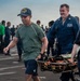 USS Nimitz Conducts General Quarters Drill during Tiger Cruise