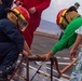 USS Nimitz Conducts General Quarters Drill during Tiger Cruise