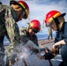 USS Nimitz Conducts General Quarters Drill during Tiger Cruise