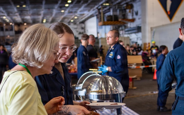USS Nimitz Conducts Steel Beach Picnic During Tiger Cruise