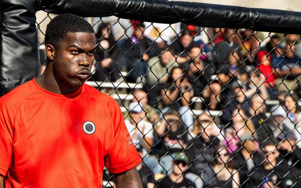 Soldiers compete during JBLM Fight Night as part of Freedom Fest 2026
