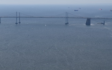 USCGC Eagle Sails Beneath Bay Bridge During Fleet Week
