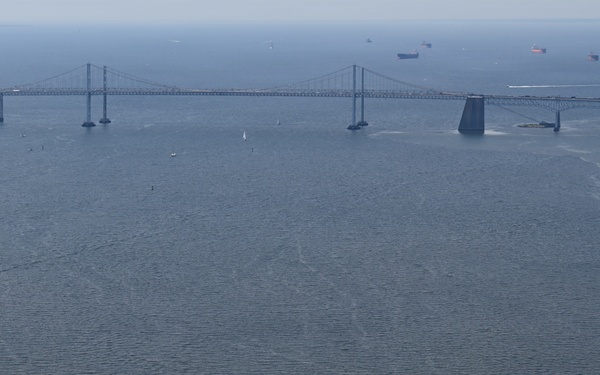 USCGC Eagle Sails Beneath Bay Bridge During Fleet Week