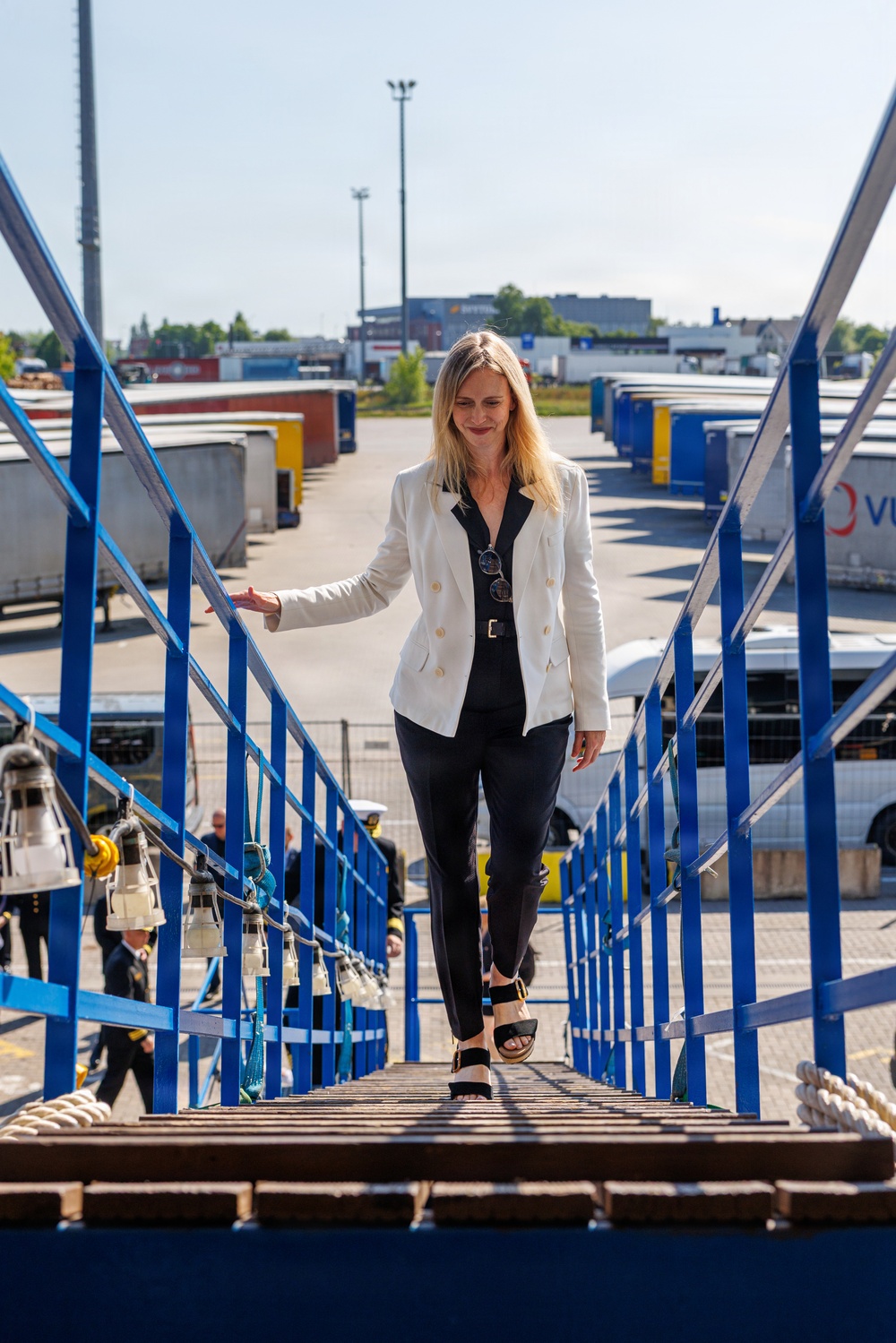 USS Mount Whitney Hosts Key Leader Engagment in Klaipeda, Lithuania