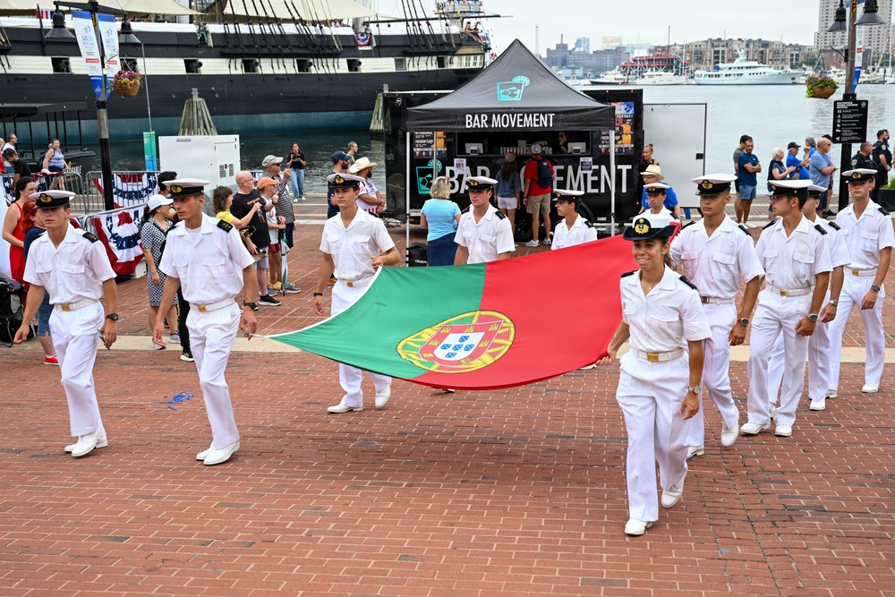 Parade of Nations at SAIL250