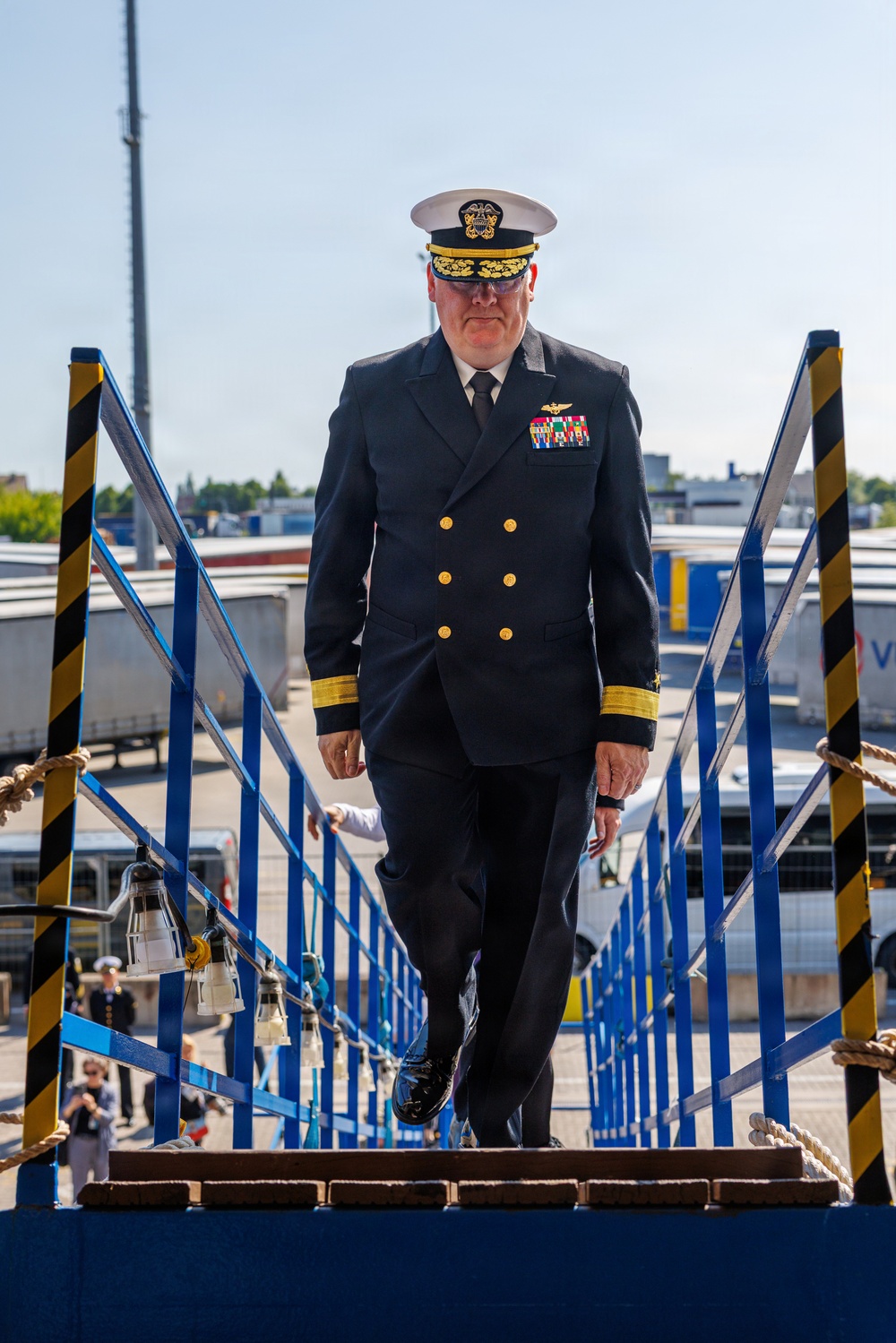 USS Mount Whitney Hosts Key Leader Engagment in Klaipeda, Lithuania