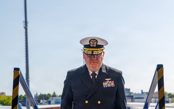 USS Mount Whitney Hosts Key Leader Engagment in Klaipeda, Lithuania