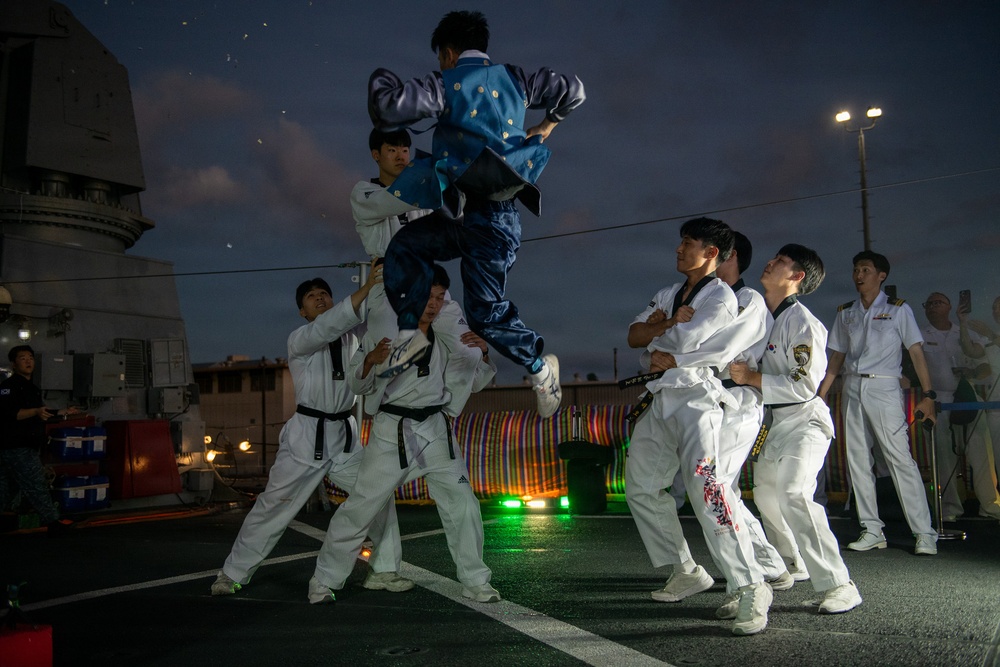RIMPAC 26 Reception onboard ROKS Cheon Ja Bong (SS-083)